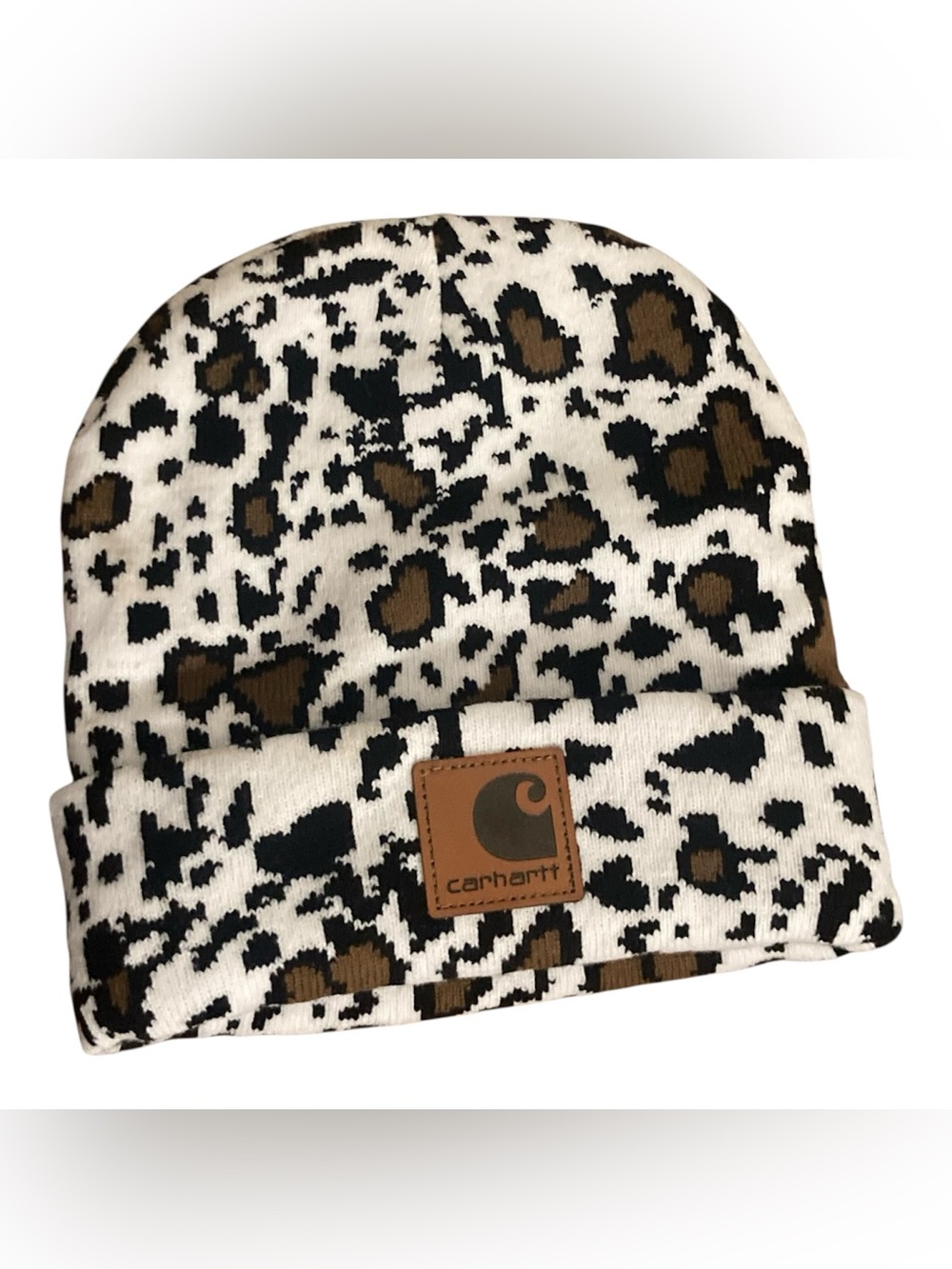 Carhartt Cow Print Beanie